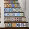 Peel and Stick Tile Backsplash Stair Riser Decals Diy Tile Decals Mexikanska traditionella Talavera Watertof Home Decor Staircase D217S