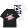 Designer T -Shirt Hellstar Shirt Men Abbigliamento Off Whiteshirt Shirt grafico Tshirt Summer Tshirt Street Graffiti T-Shirt Retro Rappe Hip Hop Hell-Star Tanda