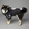 Nonor Pet Dog Waterproof Raincoat Jacket Jumpsuit Fashion Reflective Rain Coat Hooded Dogs kläder för små förnödenheter 240226