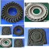 Casting Forging Services Parts Aluminum Torque Converter Precision Metal Part With 3D Printing Sand Mold Drop Delivery Automobiles Mot Otqyx