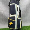 Sacos de golfe amarelos com suporte para tacos de golfe ultraleves, foscos, à prova d'água Contate-nos para mais fotos