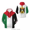 Herren Hoodies 3D Casual Hoodie Palästina Flagge Emblem Palästinensische Polyester Unisex Männer Frauen Harajuku Fleece Sweatshirt Pullover
