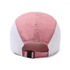 Casquettes de baseball Casquette de baseball mince à séchage rapide Femmes Rose Summer Sports Sunshade Hat Show Face Small