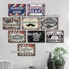 SQ-DGLZ BARBER BAR Metal Sign Vintage Bar Decorative Metal Plaque Plate Wall Decor Tin Signs Barber Shop Poster Q0723298h