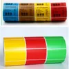 Gekleurde thermische labelsticker zelfklevend Directe thermische stickers Niet nodig met lint 40 mm kern 240229