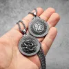 Anhänger Halsketten Chinesischer Drache Amulett Männer Edelstahl Kette Frauen Schmuck Coole Dinge Männliche Accessoires Geschenke Großhandel