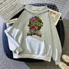 Sweats à capuche pour femmes Champignons magiques Alien Femmes Kawaii 2024 Gothique Hiver Hoddies Vêtements Femme Capuche