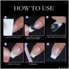 False Nails Traceless Tra Thin And Light Removable Breathable Nail Plate Perfect Fit Reusable Drop Delivery Health Beauty Art Salon Otnye