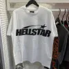 Hellstar Studios męs Designer T Shirt Tree treningowe dla mężczyzn dla mężczyzn ponadgabarytowe hellstar t.