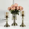 Candle Holders Candlestick Ornamentluxury Retro Candlelight Dinner Props Nordic Romantic Jading Stower