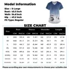 T-shirts pour femmes Noël Col en V Poche Gommages d'allaitement T-shirt Uniformes Femmes Vêtements 3D Bonhomme de neige Motif Imprimer Tops Camisetas