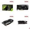 Grafikkort Galaxy GeForce RTX 2060 6G Pro New GDDR6 192 BIT VIDEO GPU GRAFIC CARD Support Desktop AMD Intel CPU Motherboard Drop OTD1C