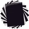 Isı Transferi HTV Siyah Beyaz Demir Başlangıç ​​Paketi 10 x 20 Tişörtler İçin Tişörtler Spor Giysileri Penceresi Stickers307o