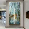 Abstract City Landscape Oil Painting Printed on Canvas Modern Home Decor Wall Art Pictures for Living Room Building Posters251K