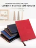 A5 A6 Soft Leather NotebookBusiness Customized Confernce Planner StaionaryWholesale Thread-Bound Diary With Pendant 240304