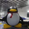 Pingüino inflable encantador de alta calidad, venta al por mayor, 2/4/8m de altura para promoción publicitaria y eventos de desfiles