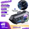 Motorcykel Intercom Y10 Hjälmhuvudset Bluetooth v5.3 Voice Contro Wireless Hands-On Talking Waterproof Drop Delivery Automobiles Moto Otzal