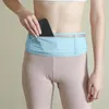 Bolsas de cintura Slim Running Belt Fitness con tamaño ajustable Se adapta a teléfonos Teclas Paquetes de tarjetas para