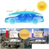 Car Sunshade Car Insated Hood Canopy Sunshade Waterproof Uv-Proof Outdoor Vehicle Carport Tarpain Shed Drop Delivery Automobiles Motor Dhkhi