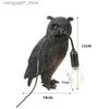 Lamps Shades Owl Desk Lamp Home Decor light Owl Ornament Bedroom Desk Lamp Living Room Decorative LED nightstands bedside table lamps L240311