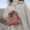 Echtes Leder Luxus Marke Hobos Frauen Handtasche 2024 Designer Frauen Tasche Weiche Leder Schulter Umhängetaschen Damen Einfach Tote Geldbörse 2633