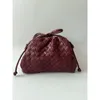 Fall/winter New Fashion Woven Cloud Mini Handbag for Women Retro Simple Joker Dumpling Style European and American