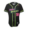 Entraînement Jersey Baseball Jersey Savannah Banana Baseball Jersey Jersey American Baseball Jersey Hot Vendre des marques 3372