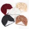 Bonnet/Crâne Caps Nouveau-né Bébé Couleur Unie Bowknots Enfants Hiver Bonnet Chapeau Infantile Chaud Chapeaux Décor De Fête Accessoires De Mode Drop D Dhndh