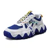 Hommes chaussures de course décontracté maille lame baskets chaussures de Sport en plein air respirant blanc chaussures de Jogging chaussure confortable chaussure homme L7