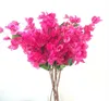 Une fleur de bougainvilliers Glabra en soie artificielle montée au sol faux bougainvilliers spectabilis rose pour centres de table de mariage Dec3957369