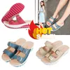 2024 Gai Designer Slipper Slides Fashion Macaron Sandals Ladies Summer Beach Flip Flops Slippers tofflor Sandal Storlek 35-42