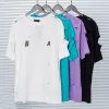 Topp Qaulity Mens Designer T Shirt Pure Cotton Print Balenciaaaaga Broken Hole Tees Fashion Casual Short Hidees Tee Bekväma andningsbara män Kvinnor T-shirt USA-storlek