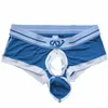 Underpants Men Open Crotch Penis Hole Boxer Briefs Shorts Underwear Jockstrap Sexy Gay