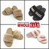 2024 Gai Womens Sandal Slipper Designer Fashion Simple Material Flat Shouse Удобная обувь 35-41