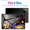 Telefones celulares 2024 Pad 6 MAX Tablet Versão Global Android 13 Tablet Snapdragon 8 Gen2 16GB 1TB 5G WIFI Mi Tab Pad 6 Tablet Q240312