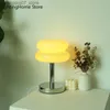 Lamps Shades Ins Glass Stained Table Lamp Childrens Lamp Bedroom Bedside Atmosphere Lamp Decoration Egg Tart Lamp Drop Shipping Dropshipping L240311