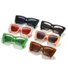 Lunettes de soleil de luxe pour femmes hommes lunettes de vue lunettes de soleil lunettes de soleil de plage en plein air homme femme 9 couleurs signature triangulaire en option avec boîte d'origine 2024