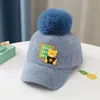 Bola bonés doit 2024 chapéus de inverno snapback boné menino menina beisebol etiqueta dos desenhos animados urso outono crianças crianças sol protetor solar chapéu