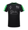 F1 Formula One short-sleeved T-shirt 2024 racing team drivers' short-sleeved racing suit POLO shirt