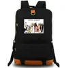 Excel Saga backpack Comic daypack Anime school bag Cartoon Print rucksack Leisure schoolbag Laptop day pack