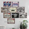 SQ-DGLZ BARBER BAR Metal Sign Vintage Bar Decorative Metal Plaque Plate Wall Decor Tin Signs Barber Shop Poster Q0723261K