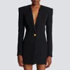 Womens Designer Blazer Dress Woman Corset Lady Slim Dress Fashion Jackets Pocket Outwear Warm Coats S-2XL