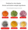 New Upgrade Onion/Radish/Melon/Potato Slicing Dicing Cutting Machine Electric Vegetable Fruit Cutter