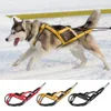 Imbracatura per cani da slitta Peso per animali domestici Tirare l'imbracatura da slitta Mushing X Indietro per cani di taglia grande Husky Canicross Skijoring Scootering286L