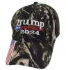 President Donald Trump 2024 Hat Camouflage Baseball Ball Caps Women Mens Designers Snapback US Flag MAGA Anti Biden Summer Sun Visor FY8649 0311