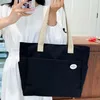 ショッピングバッグ2024トートバッグキャンバス肩女の子女性のための日本語スタイルトレンディ