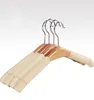 Wooden Hanger for Clothes Antislip Sponge Padded Cloth Hangers for Coats Shirts Cloth Rack Holders8395436