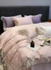 Bedding Sets Bed Linen Luxury Long Cotton Set Of Four Pure Bedsheets And Duvet Covers With Princess Style Lace ..