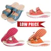 2024 Gai Slipper Slides Fashion Macaron Sandals Ladies Summer Beach Flop Slippers Slippers Sandal 35-42