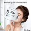 Epilator Boy with Uke Face Foldble Mask PDT Red LED Light Therapy Beauty 2 Colors Skin Rejuvenation 231128 Drop Delivery Health Shavi Otgms